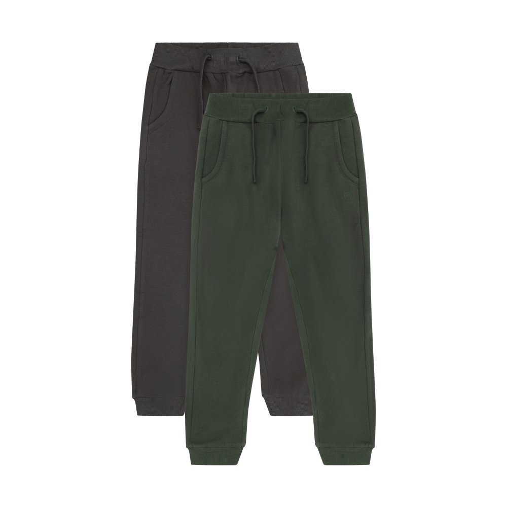 Sweatpants (2 Pack) | Olive & Dark Grey